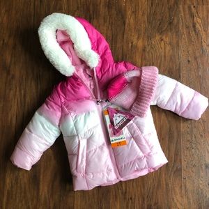 2T Snozu Winter Coat & Hat NWT